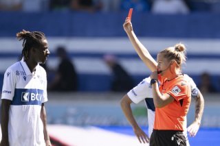 Expulsé contre St-Gall, Gaoussou Diakité a pris finalement 4 matches KEYSTONE/PETER SCHNEIDER